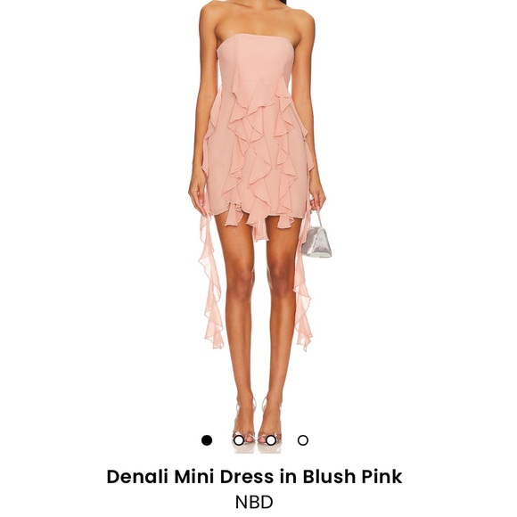 Revolve Denali Blush Mini Dress - Picture 2 of 11